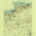 United States Geological Survey Setauket, NY (1904, 62500-Scale) digital map