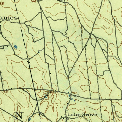 United States Geological Survey Setauket, NY (1904, 62500-Scale) digital map