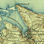 United States Geological Survey Setauket, NY (1904, 62500-Scale) digital map