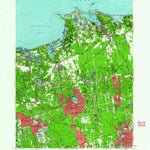 United States Geological Survey Setauket, NY (1956, 62500-Scale) digital map