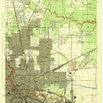 United States Geological Survey Settegast, TX (1946, 31680-Scale) digital map