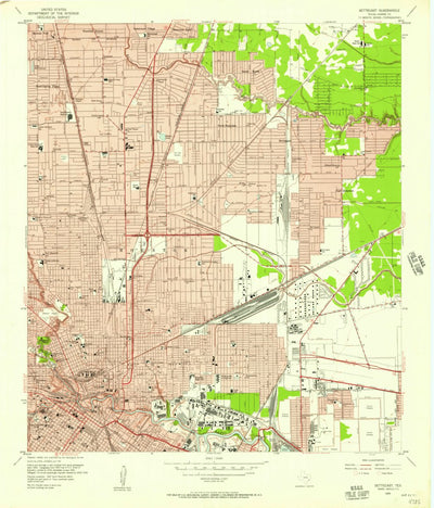United States Geological Survey Settegast, TX (1955, 24000-Scale) digital map