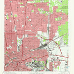 United States Geological Survey Settegast, TX (1967, 24000-Scale) digital map