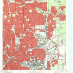 United States Geological Survey Settegast, TX (1982, 24000-Scale) digital map