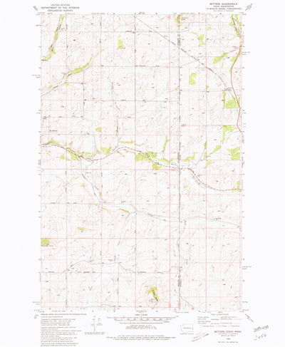 United States Geological Survey Setters, ID-WA (1980, 24000-Scale) digital map