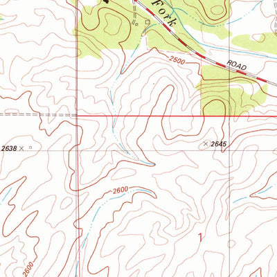 United States Geological Survey Setters, ID-WA (1980, 24000-Scale) digital map