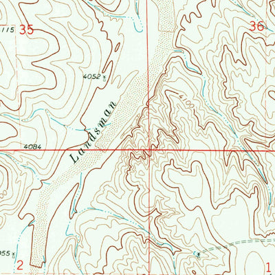 United States Geological Survey Settlement, CO (1969, 24000-Scale) digital map