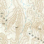 United States Geological Survey Seven Heart Gap, TX (1972, 24000-Scale) digital map