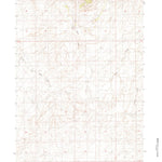 United States Geological Survey Seven L Creek West, WY (1984, 24000-Scale) digital map
