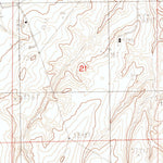 United States Geological Survey Seven L Creek West, WY (1984, 24000-Scale) digital map