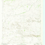 United States Geological Survey Seven L Peak NE, TX (1973, 24000-Scale) digital map