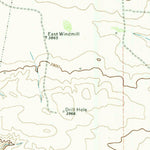 United States Geological Survey Seven L Peak NE, TX (1973, 24000-Scale) digital map