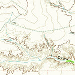 United States Geological Survey Seven L Peak NE, TX (1973, 24000-Scale) digital map