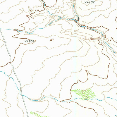 United States Geological Survey Seven L Peak, TX (1973, 24000-Scale) digital map