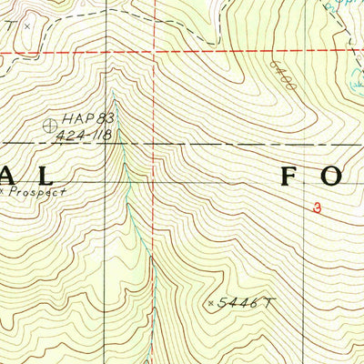 United States Geological Survey Seven Lakes Basin, CA (1986, 24000-Scale) digital map