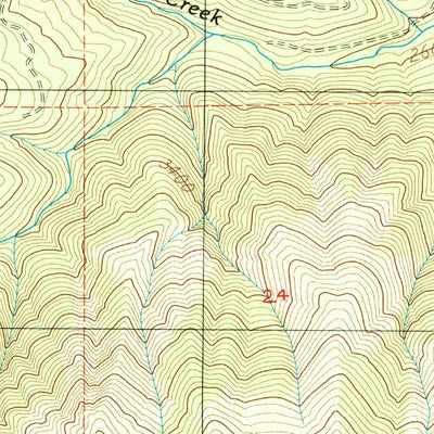 United States Geological Survey Seven Lakes Basin, CA (1986, 24000-Scale) digital map