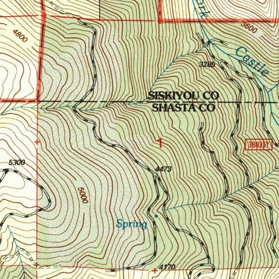 United States Geological Survey Seven Lakes Basin, CA (1998, 24000-Scale) digital map