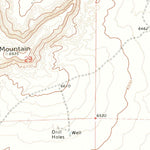 United States Geological Survey Seven Lakes NE, NM (1970, 24000-Scale) digital map