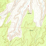 United States Geological Survey Seven Lakes NE, NM (1970, 24000-Scale) digital map