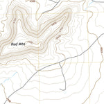 United States Geological Survey Seven Lakes NE, NM (2020, 24000-Scale) digital map