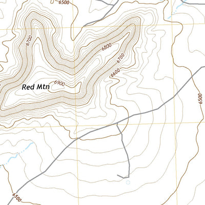 United States Geological Survey Seven Lakes NE, NM (2020, 24000-Scale) digital map