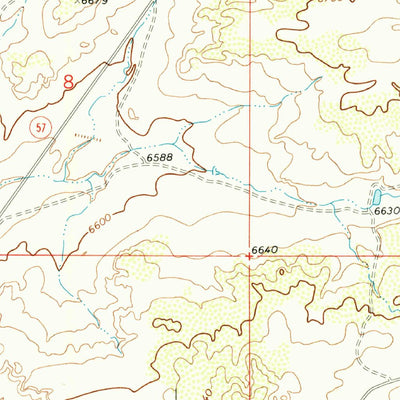United States Geological Survey Seven Lakes, NM (1970, 24000-Scale) digital map