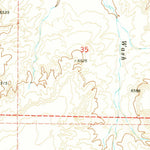 United States Geological Survey Seven Lakes NW, NM (1970, 24000-Scale) digital map