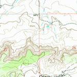 United States Geological Survey Seven Lakes SE, NM (1970, 24000-Scale) digital map