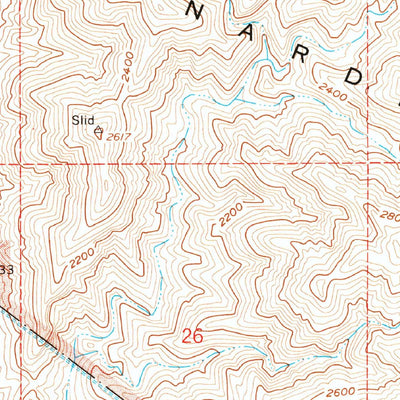 United States Geological Survey Seven Palms Valley, CA (1958, 24000-Scale) digital map