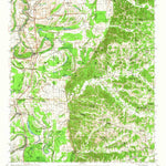 United States Geological Survey Seven Pines, MS (1957, 62500-Scale) digital map