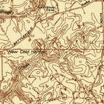 United States Geological Survey Seven Pines, VA (1934, 24000-Scale) digital map