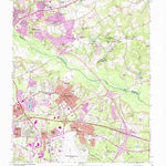 United States Geological Survey Seven Pines, VA (1964, 24000-Scale) digital map
