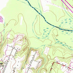 United States Geological Survey Seven Pines, VA (1964, 24000-Scale) digital map