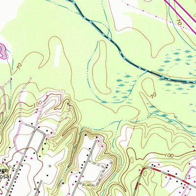 United States Geological Survey Seven Pines, VA (1964, 24000-Scale) digital map