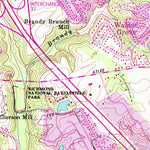 United States Geological Survey Seven Pines, VA (1964, 24000-Scale) digital map