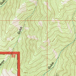 United States Geological Survey Seven Point Mountain, MT (1997, 24000-Scale) digital map