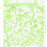 United States Geological Survey Seven Springs, NC (1980, 24000-Scale) digital map