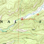 United States Geological Survey Seven Springs, NM (2002, 24000-Scale) digital map