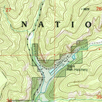 United States Geological Survey Seven Springs, NM (2002, 24000-Scale) digital map