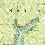 United States Geological Survey Seven Springs, NM (2002, 24000-Scale) digital map