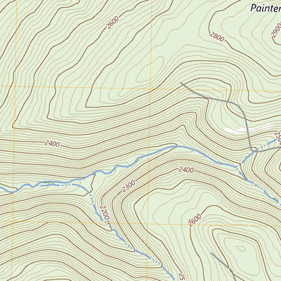 United States Geological Survey Seven Springs, PA (2023, 24000-Scale) digital map