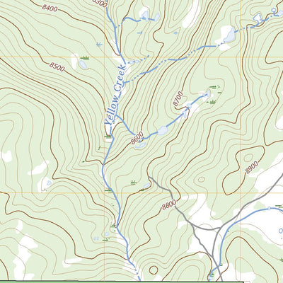 United States Geological Survey Seven Tree Flat, UT (2023, 24000-Scale) digital map