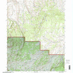 United States Geological Survey Seven Tree Flat, UT-WY (1998, 24000-Scale) digital map