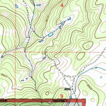 United States Geological Survey Seven Tree Flat, UT-WY (1998, 24000-Scale) digital map