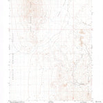 United States Geological Survey Seven Troughs SE, NV (1981, 24000-Scale) digital map