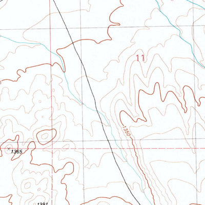 United States Geological Survey Seven Troughs SE, NV (1981, 24000-Scale) digital map