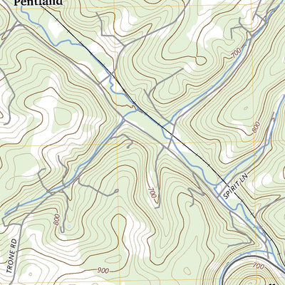 United States Geological Survey Seven Valleys, PA (2023, 24000-Scale) digital map