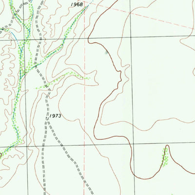 United States Geological Survey Sevenmile Canyon, TX (1980, 24000-Scale) digital map