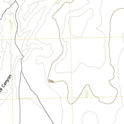 United States Geological Survey Sevenmile Canyon, TX (2022, 24000-Scale) digital map