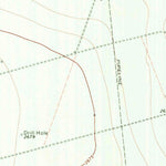 United States Geological Survey Sevenmile Corner NE, TX (1970, 24000-Scale) digital map